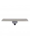 Трап для душу 100 см з поворотним сифоном Brushed Nickel ITAL IT03-FT10/1000