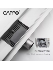 Трап для душу 70×700 мм нержавіюча сталь GAPPO G87007-1