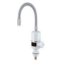 Кран водонагреватель проточный для кухни с гибким изливом Wezer SDR-G05T
