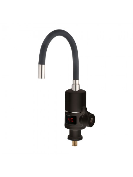 Кран водонагрівач на кухню 3кВт Wezer   SDR-G05T-Black