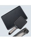 Встраиваемая душевая система с тропическим душем Frap F7176-9 графит