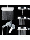 Душевая система тропический душ GAPPO G2428 хром