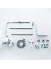 Душевая система тропический душ GAPPO G2428 хром