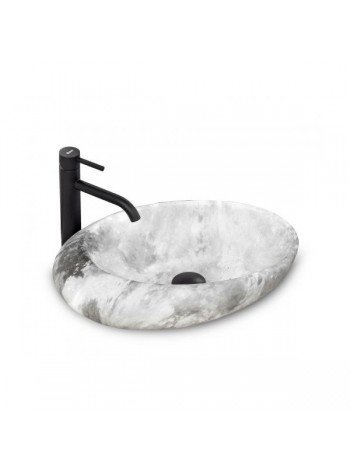 Умивальник на стільницю Rea Roxy 49 30,7x48,6 C Stone l.grey REA-U6651