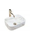 Раковина чаша у ванну Rea Demi Mini 40,5x31 aiax shiny REA-U5065