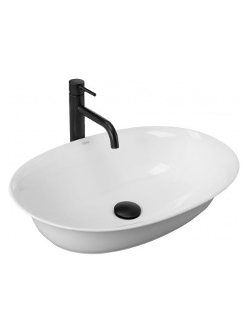 Раковина для ванной накладная Rea Roma 56x40 white REA-U5600