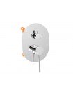 Душова система тропічний душ Rea Oval chrome REA-P8415