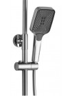 Душевая система тропический душ Rea Helix brushed nickel REA-P6622
