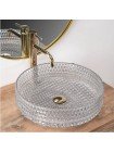 Раковина чаша у ванну Rea Cristal 40x40 transparent REA-U0284