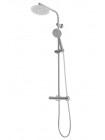 Душевая система с тропическим душем Rea Bliss chrome REA-P8805
