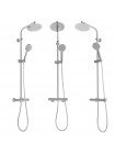 Душевая система с тропическим душем Rea Bliss chrome REA-P8805