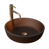 Раковина чаша у ванну Rea Jodi 40x40 brown REA-U0273