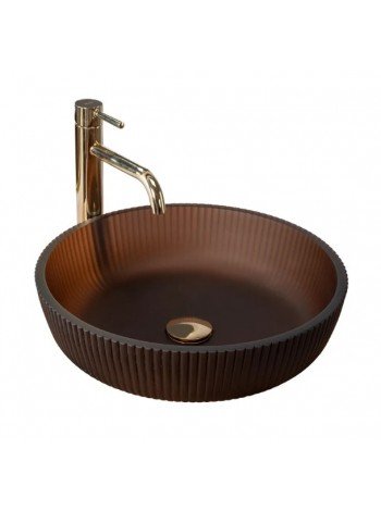 Раковина чаша у ванну Rea Jodi 40x40 brown REA-U0273