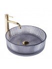 Раковина чаша в ванную Rea Ingrid 40x40 grey REA-U0279