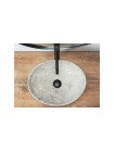 Раковина у ванну накладна Rea Sofia Light Stone 34,5x41 grey REA-U0165
