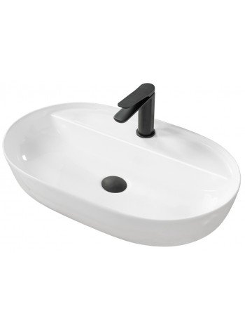Умывальник в ванную накладной Rea Aura 60,5x40,5 white REA-U7900