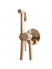 Гигиенический душ скрытого монтажа Rea Loop rose gold REA-B6523
