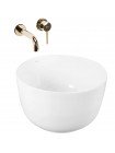 Раковина для ванной накладная Rea Malena 38,5x38,5 white REA-U3302