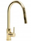 Змішувач на кухню з витяжним зливом Rea Fresh gold REA-B0669