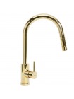 Смеситель на кухню с вытяжным изливом Rea Fresh gold REA-B0669