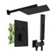 Душевая система тропический душ Rea Fenix black REA-P6357