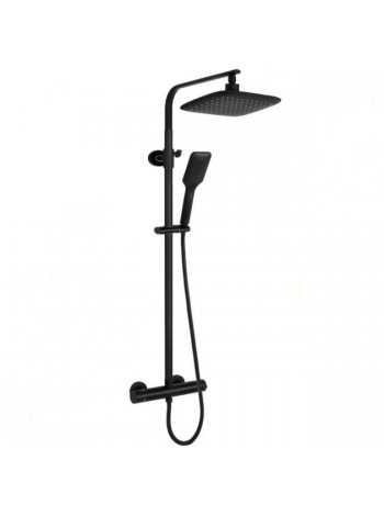 Душевая система тропический душ Rea Tom black REA-P7101