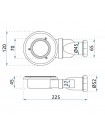 Донный клапан для раковины Rea White 45mm REA-A8740