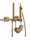 Душова система тропічний душ Rea Helix brush gold REA-P6621