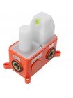 Душова система з тропічним душем Rea Lungo Gold Мат + box REA-P4160