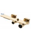 Душевая система тропический душ Rea Helix gold REA-P6619