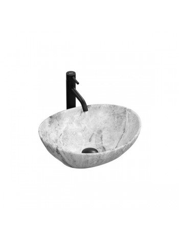 Умывальник на столешницу Rea Sofia 34,5x41 stone REA-U9908