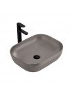 Умивальник на стільницю Rea Belinda 32,5x45,5 grey REA-U8492