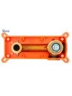 Смеситель для раковины встраиваемый Rea Lungo высокий золото brush + box REA-B4109
