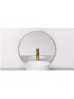 Умывальник на столешницу Rea Ida 36x36 white REA-U7400