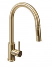 Смеситель для кухни с вытяжным изливом Rea Fresh brushed gold REA-B9148