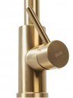Змішувач для кухні з витяжним виливом Rea Fresh brushed gold REA-B9148
