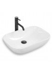 Умывальник на столешницу Rea Claudia 34x51 white REA-U6644