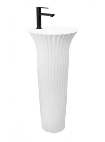Раковина чаша в ванную Rea Hope 84x45 white, отдельностоящий REA-U4120