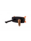 Смеситель для умывальника Rea Mild чёрный/rose золото встраиваемый REA-B9142