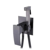 Гигенический душ скрытого монтажа Koer KB-23007-07 графит KR5163