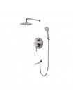 Встраиваемая душевая система Koer KI-66018-02 из нержавеющей стали KR4794