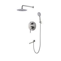 Встраиваемая душевая система Koer KI-66018-02 из нержавеющей стали KR4794