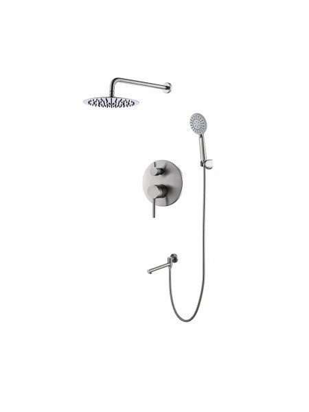 Встраиваемая душевая система Koer KI-66018-02 из нержавеющей стали KR4794