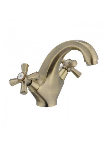 Змішувач для умивальника Mixxus Premium Retro Bronze-161 MI1650