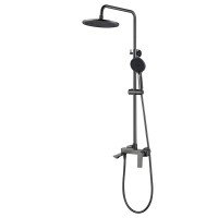 Душова система тропічний душ Mixxus Premium DERBY 009-J GRAPHITE MI6610
