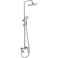 Душевая система тропический душ Mixxus Premium DERBY 009-J WHITE-CHROME MI6616