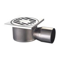 Душевой трап из нержавеющей стали SUS304 Mixxus Drain-02-10x10-90 угловой отвод MI3419