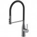 Змішувач кухонний гнучкий Mixxus Premium Summer 017 GRAPHITE REFL.BLACK MI6962