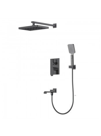 Встраиваемая душевая система Mixxus Premium DALI 009 INNER BOX Graphite MI6761