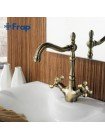 Смеситель для кухни ретро бронза Frap F4019-4